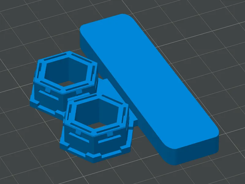 Easy to Remove HSW 3M Command Strip Mount for Side