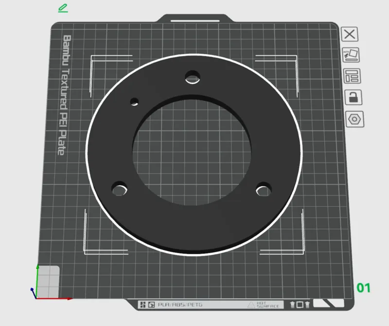 Toyota Spare Wheel Spacer