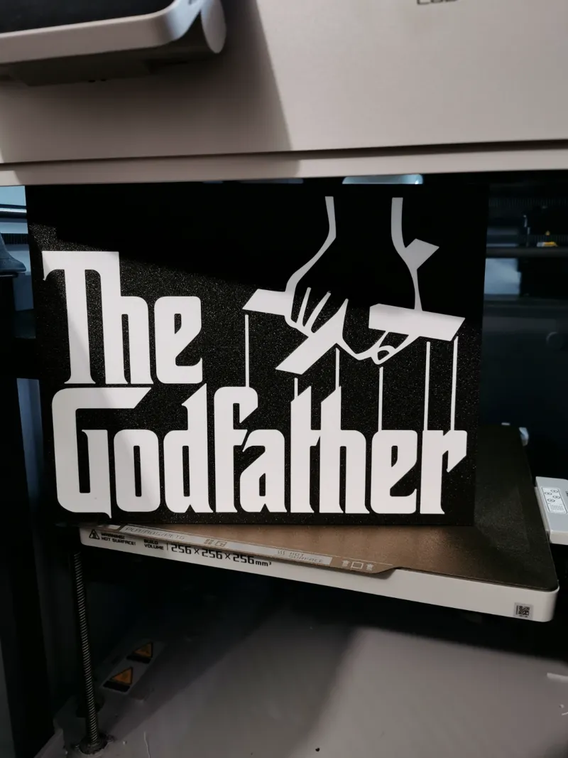 The Godfather Lightbox LED Lamp