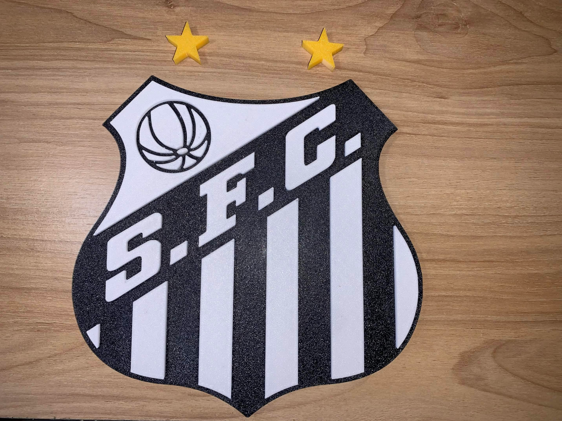 Brasão santos para parede