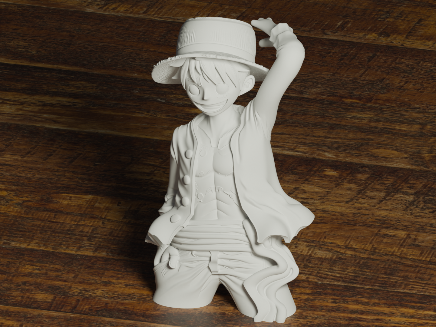 Monkey D. Luffy - One Piece Stylized Bust