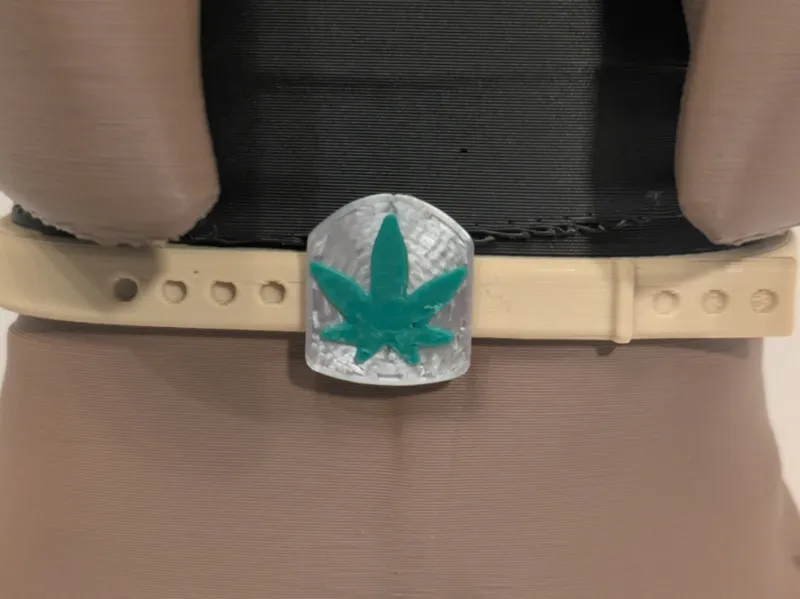 Urban Vibes Bugs Bunny Cannabis Buckle
