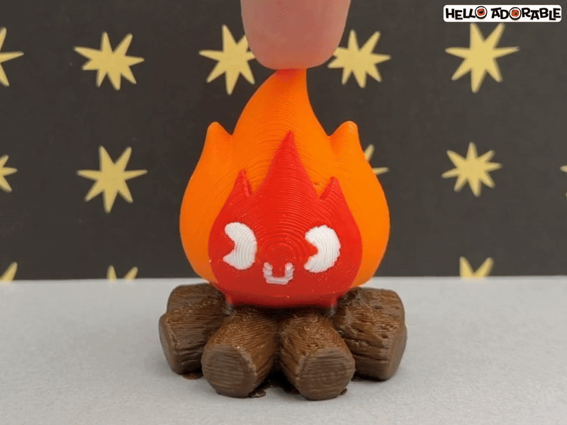 Campfire Clicker Fidget Toy