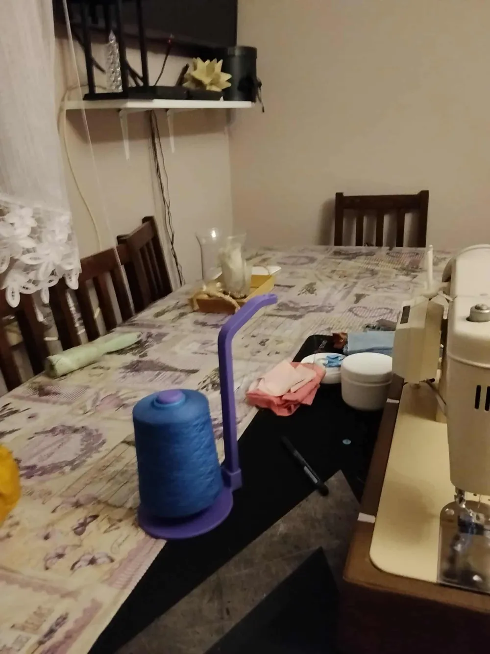 Large spool thread guide for sewing machine by DGA3DP MakerWorld ...