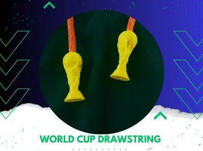 World Cup Drawstring Beads