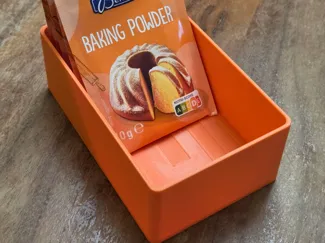 LIDL baking powder and vanilla sache holder