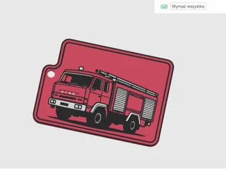 Firefighter keychain, OSP, Star 244