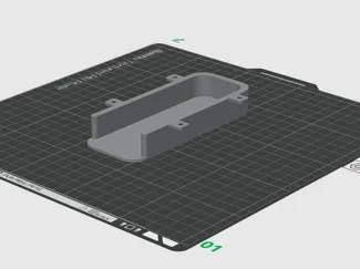 Under-Desk Holder for Artika Light Controller 