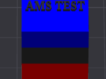 AMS Color Calibration Cube – Weiß/Rot/Schwarz/Blau