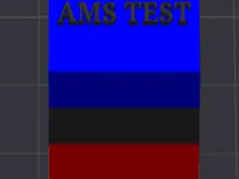 AMS Color Calibration Cube – Weiß/Rot/Schwarz/Blau