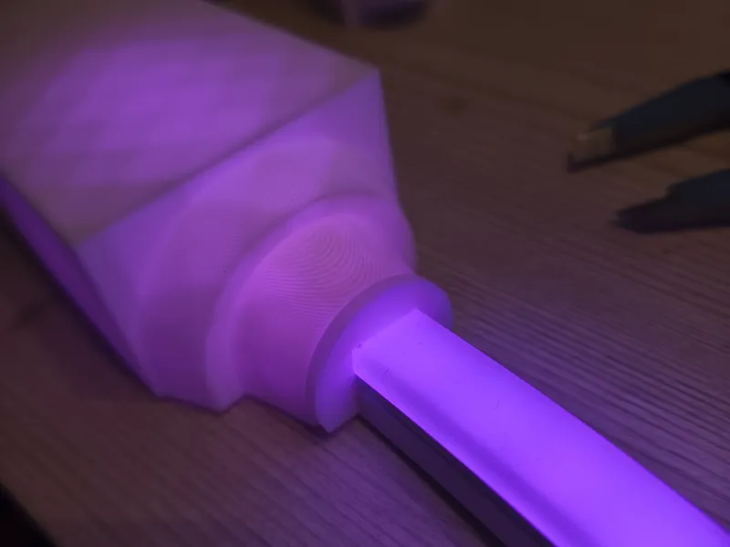 LED Strip Adapter (Round to Edge)