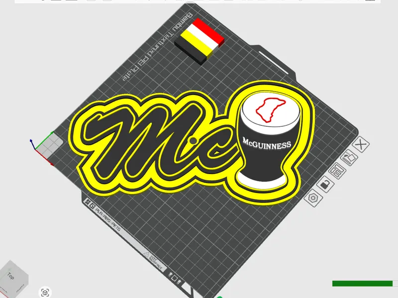 John McGuinness McPint Clock Face 
