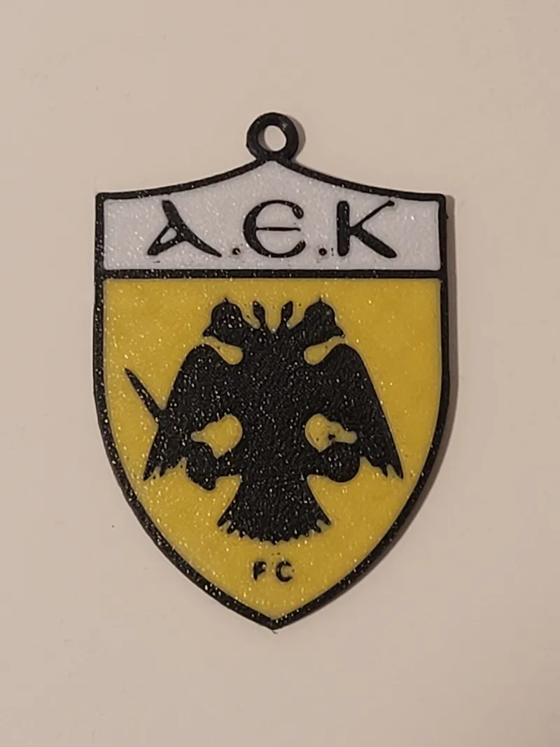 AEK FC Keychain