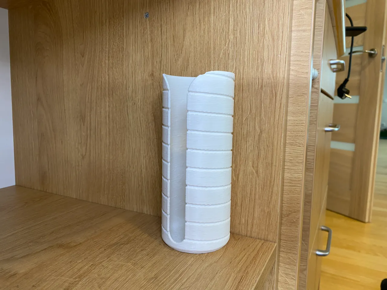 Trash bag holder view 4