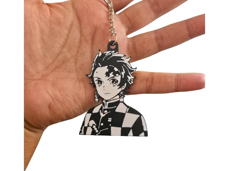 Tanjiro Kamado Keychain - Demon Slayer