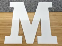 Grande lettre M — photo 2