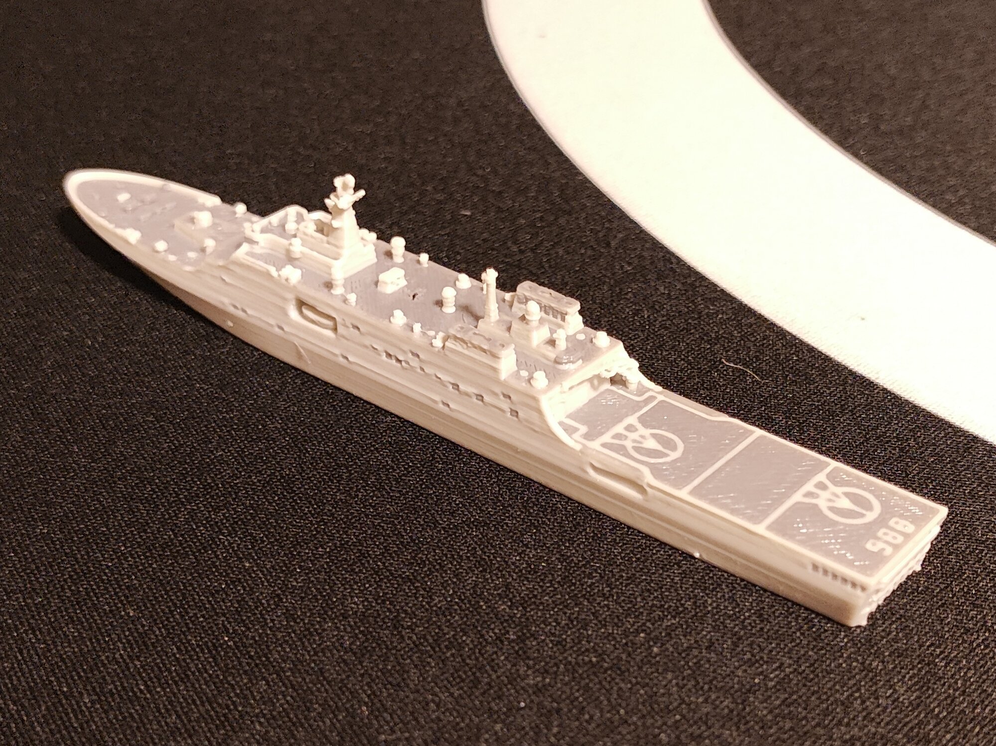 Miniatura 2 do modelo 3D 071 沂蒙山舰 1：2000