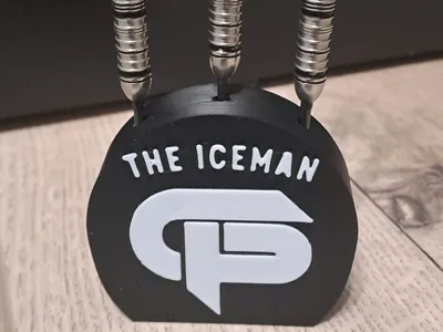 Dartholder "Iceman" Design