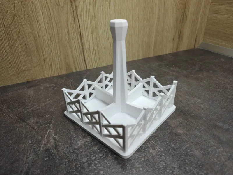 Salt, pepper and toothpick dock