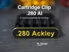 .280 Ackley Improved Cartridge Clip