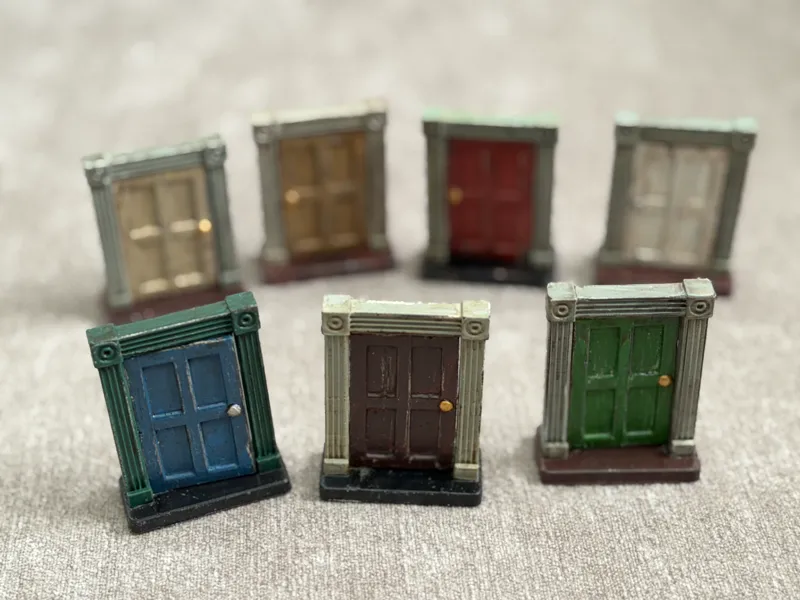 Resident Evil Board Game - Wood Door