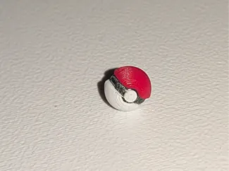 8mm Pokeball Stud earring