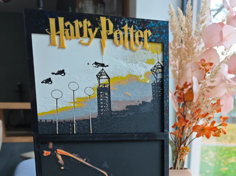 Harry Potter wall/stand 3D painting