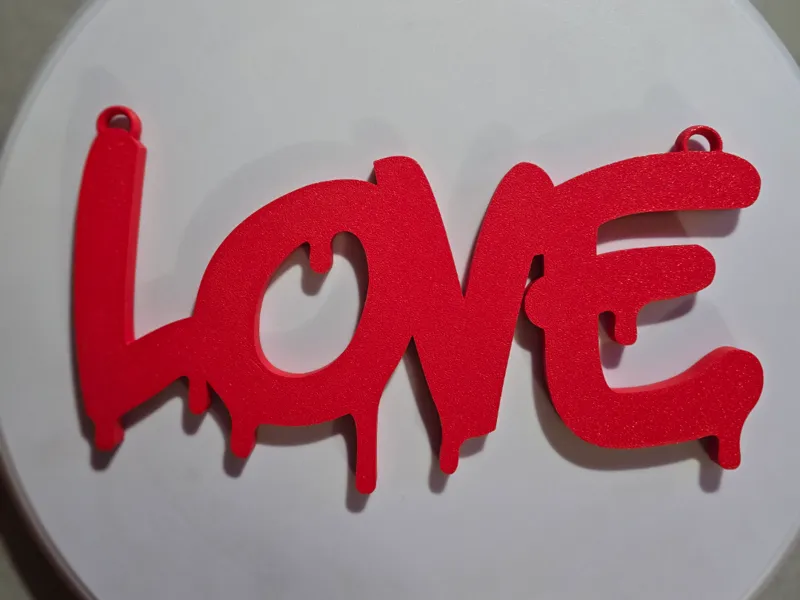 Dripping Love Sign