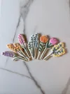 Whole Set of 4 inch Flower Cookie Cutters