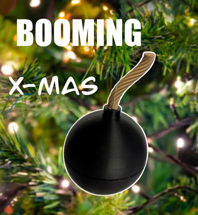 BOOM-tastic Bauble: The Explosive X-Mas Ornament