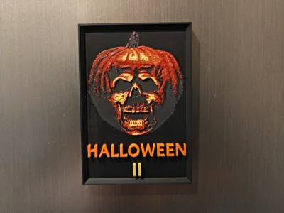 Haloween 2 II movie poster fridge magnet