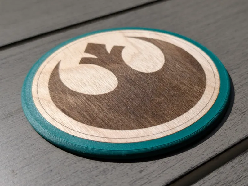 100mm Laser Cut Coaster Holder