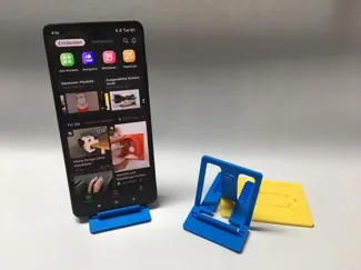 Foldable Phone Holder 3mm Thin 12g print in place