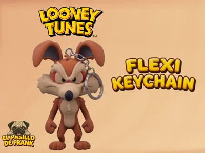 Wile E. Coyote Flexi-Keychain 