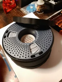 Slightly smaller for 2x 250g Spools