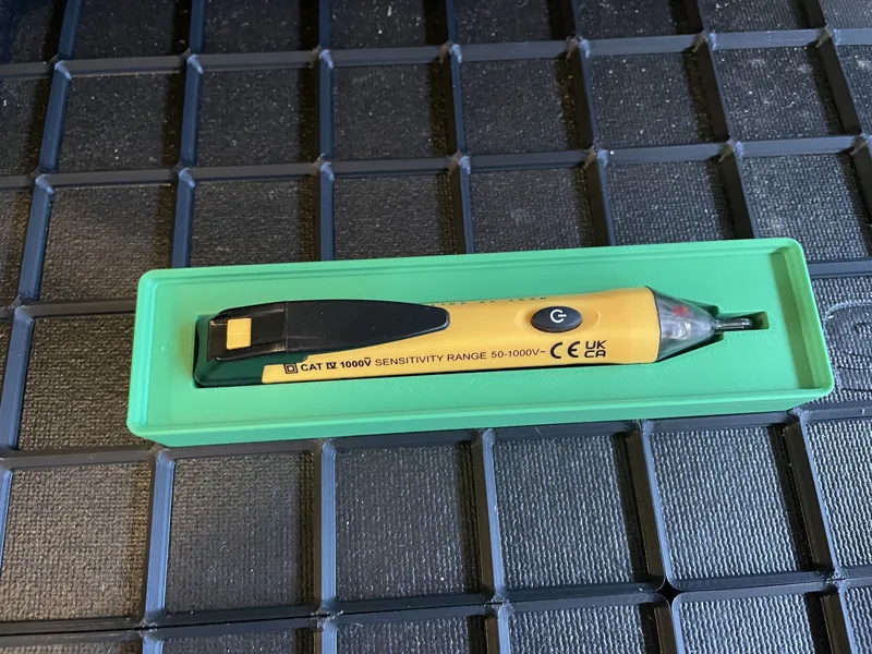 Gridfinity Klein Voltage Tester Holder