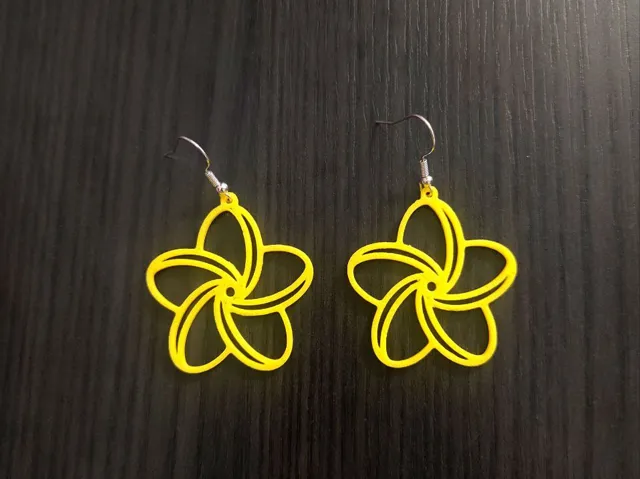 Sunpetal Loops - Earrings