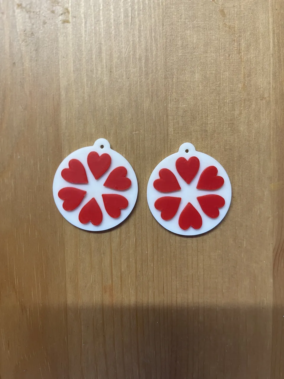 Heart Earrings view 2