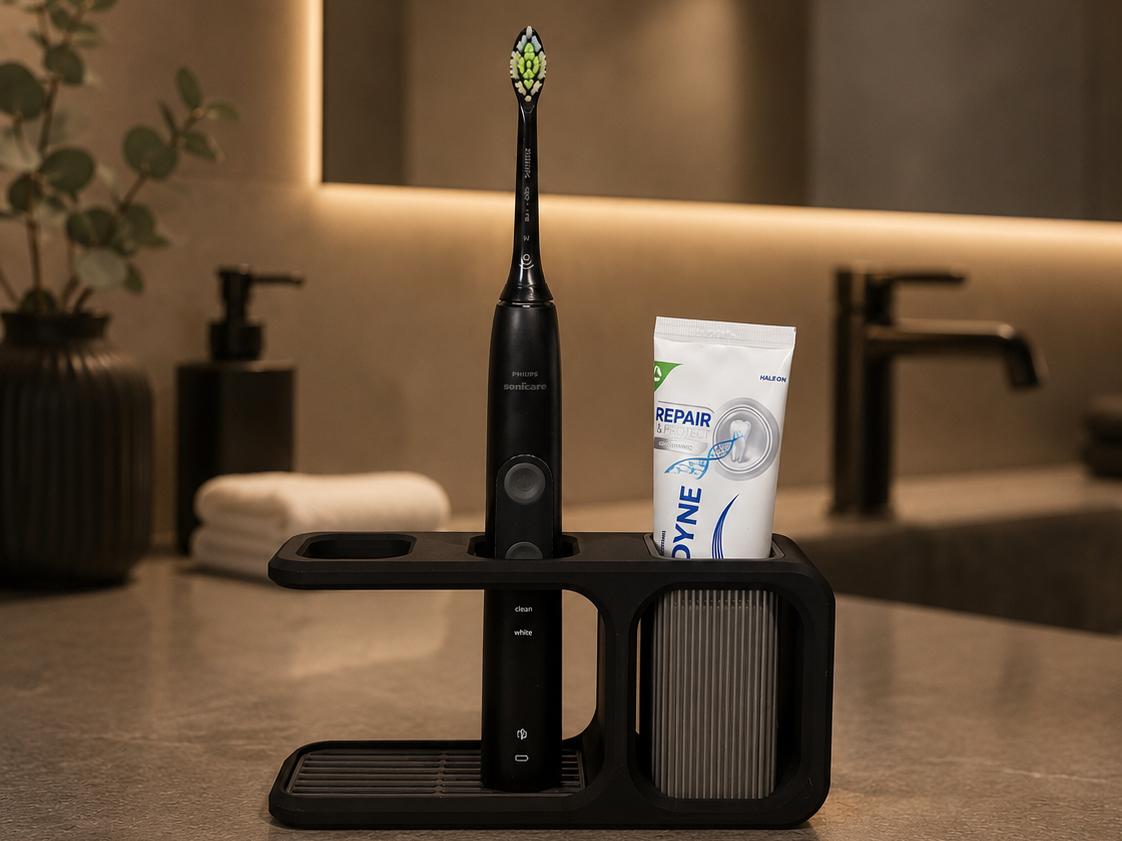 Japandi Toothbrush Stand