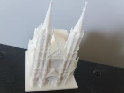 The Eternal Spires: A Gothic-Modern Cathedral