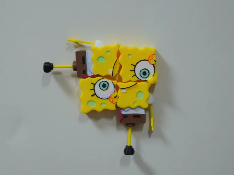SpongeBob SquarePants Refrigerator Magnet (AMS)