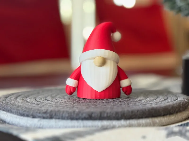 Santa Gnome Low Poly