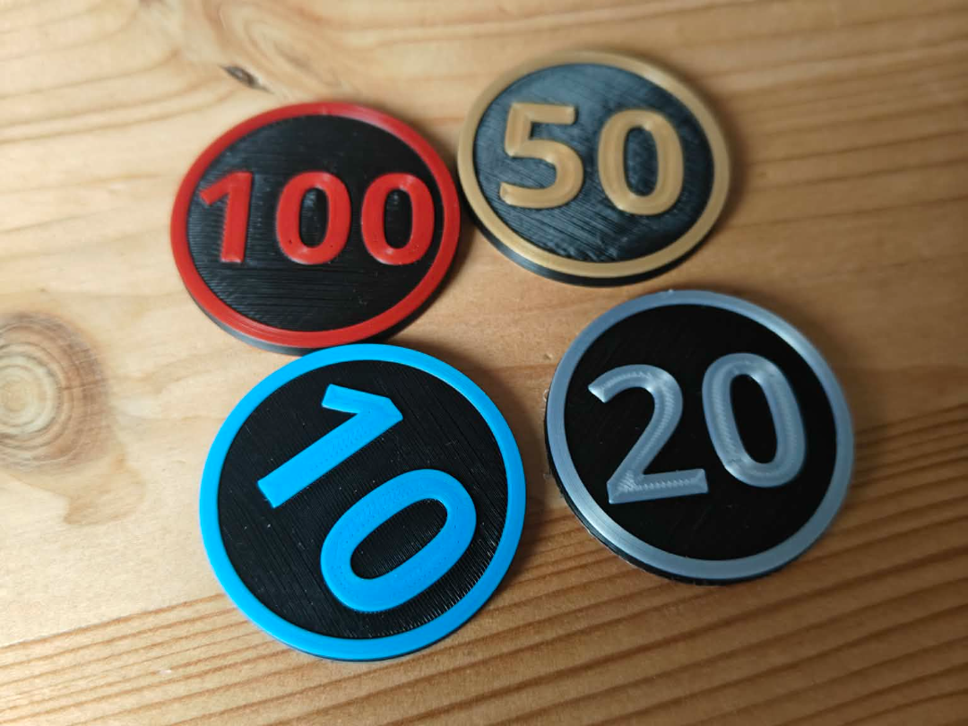 Set of coins