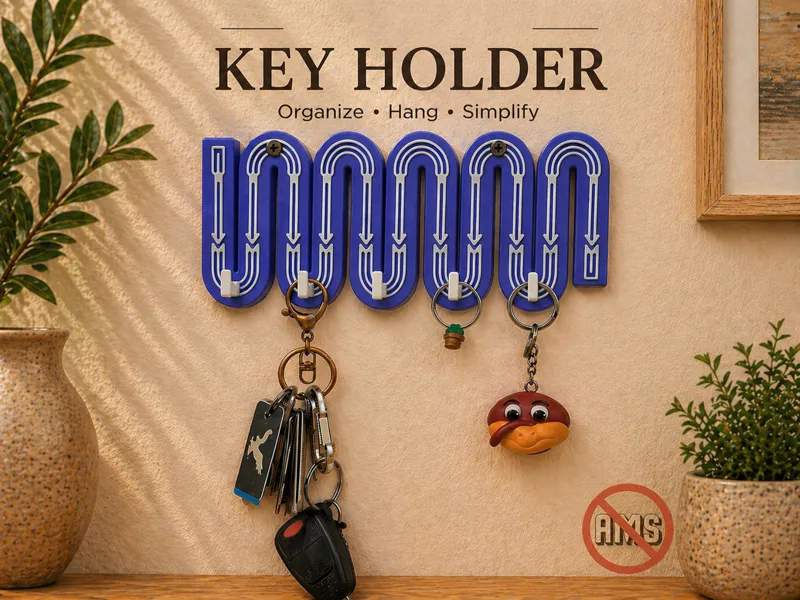 No-AMS Modern Key Holder