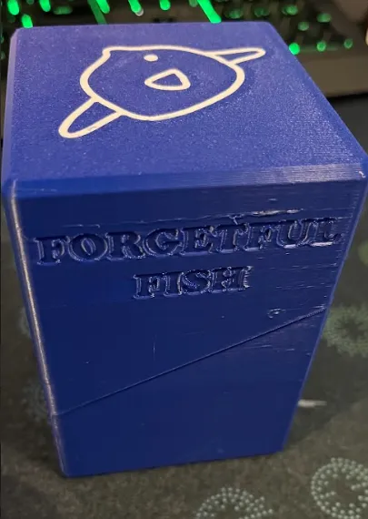 Dandan (Forgetful Fish) Deck Box - Free 3D Print Model - MakerWorld