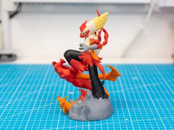 Accesorio para impresora 3D: 宝可梦 超级火焰鸡 19cm 多色分件|无需AMS — vista de referencia 5