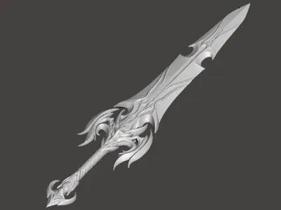 Stormbringer Broadsword - Solo Leveling: ARISE