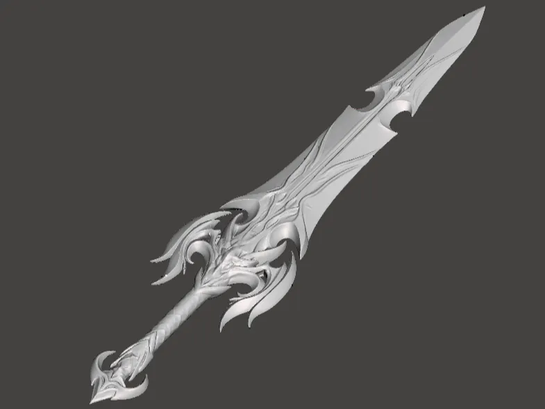 Stormbringer Broadsword - Solo Leveling: ARISE