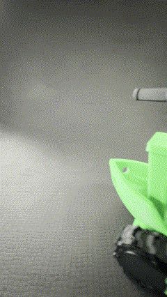TANKY with Functional Tracks and Air Cannon by Manning the Printer ...