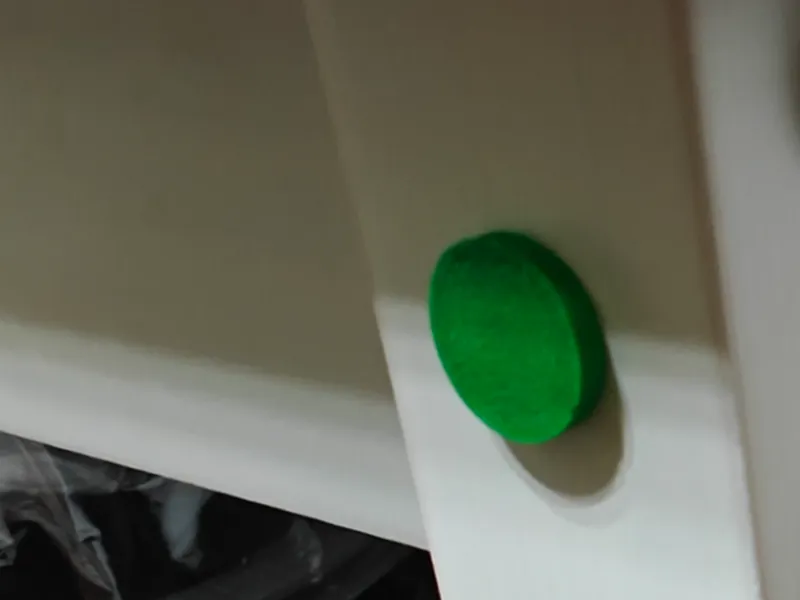 Ikea Screw Hex 4 mm Cap with Wall (Screw Hide)
